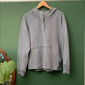 7 Diamonds Restoration Half-Zip Hoodie Blue Women's L Altheisure Comfort